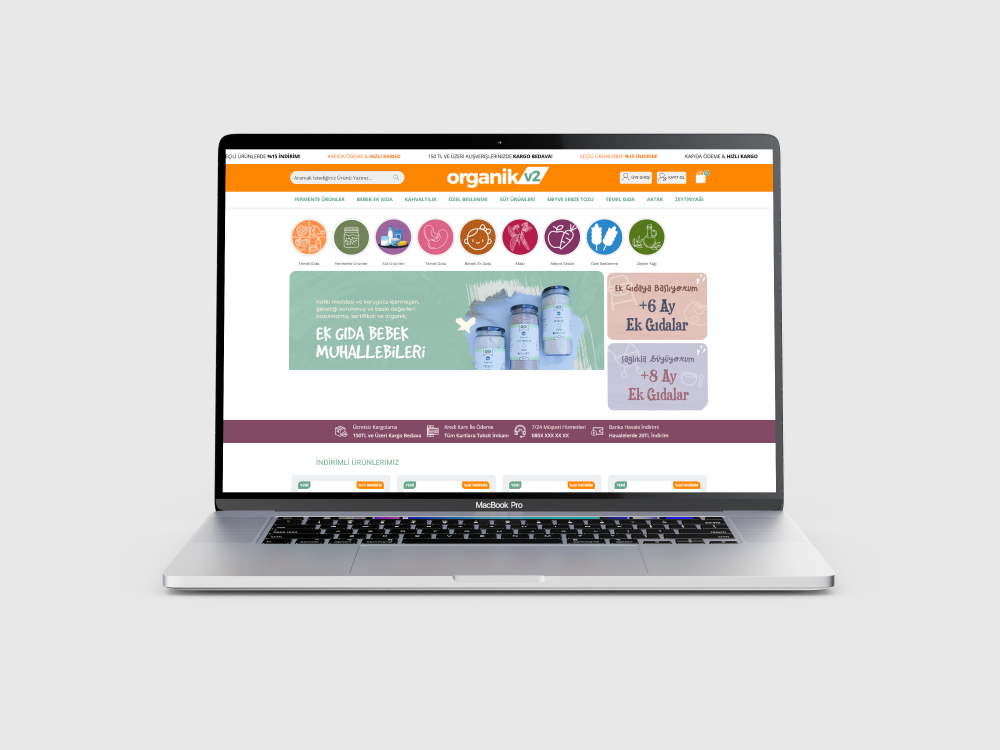 Opencart Organik Ürünleri Teması V2