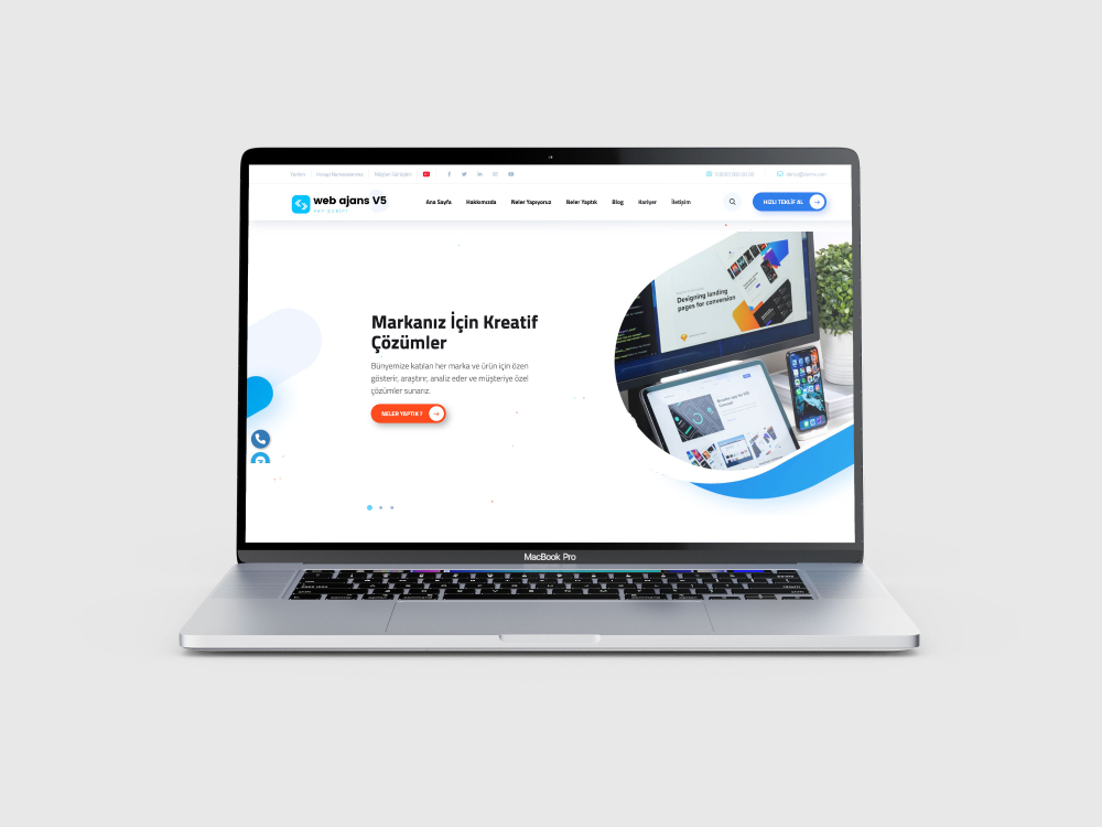 Web Ajans V5 ( Yeni Dil Sistemli)