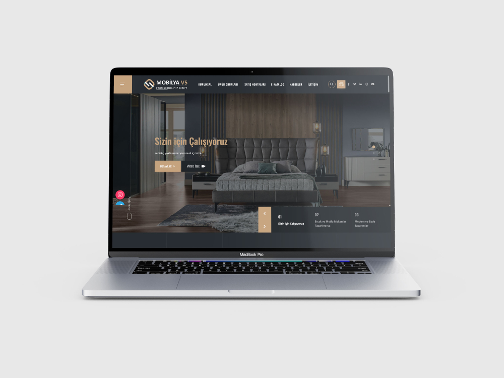 Mobilya Sitesi V5 (TÜM SEKTÖRLERE UYGUNDUR)