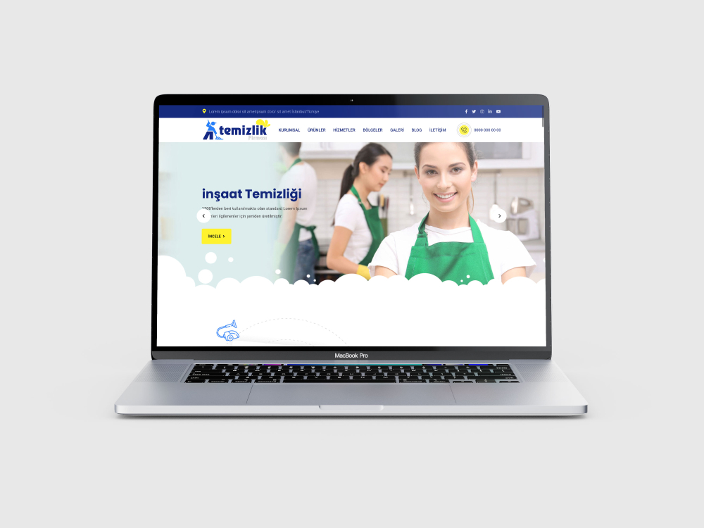 Temizlik Firması V1 (Sınırsız Dil)