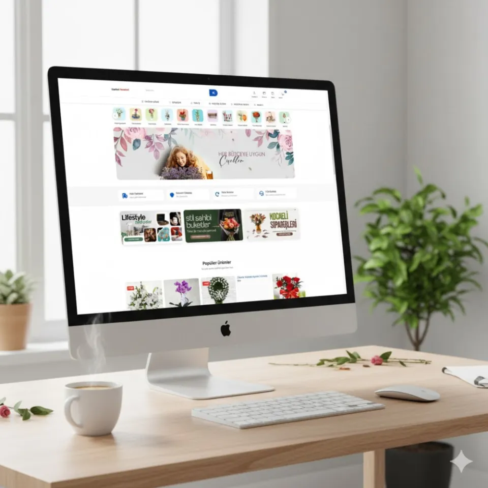VIP Çiçek Teması – Profesyonel Çiçekçi Yazılımı ve Online Sipariş Sistemi