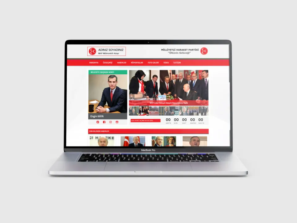 MHP Aday Tanıtım Sitesi V2
